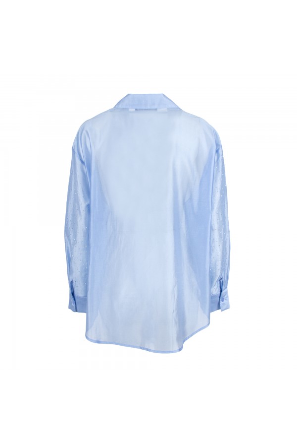 U R Ink PISCO 254S4G0 CAMICIE e BLUSE CELESTE Negozio