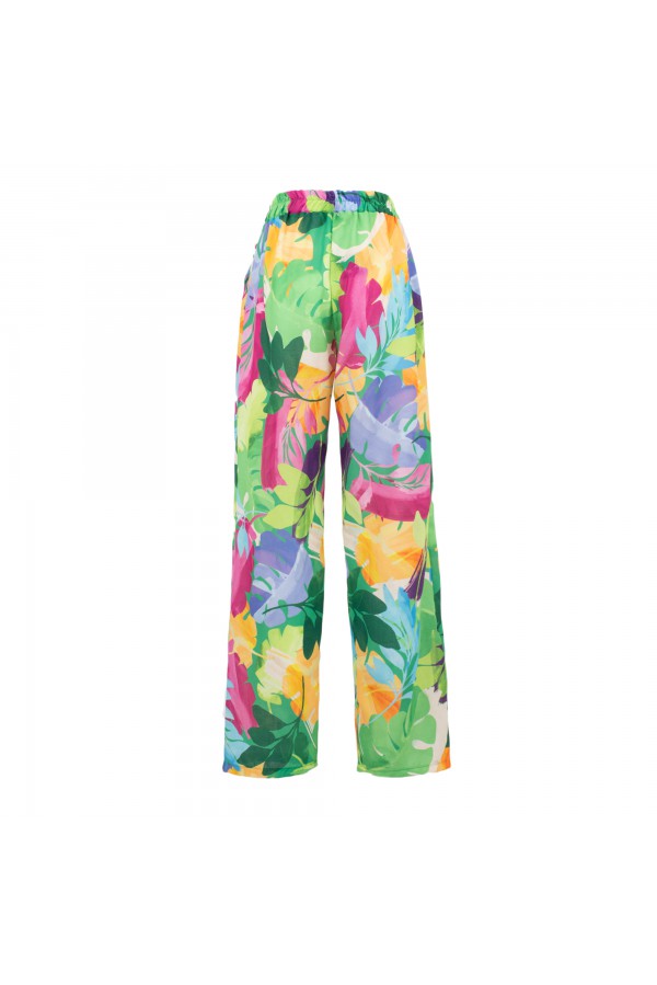U R Ink AMARANTE244S3C2 PANTALONI MULTICOLORE Acquista Ora
