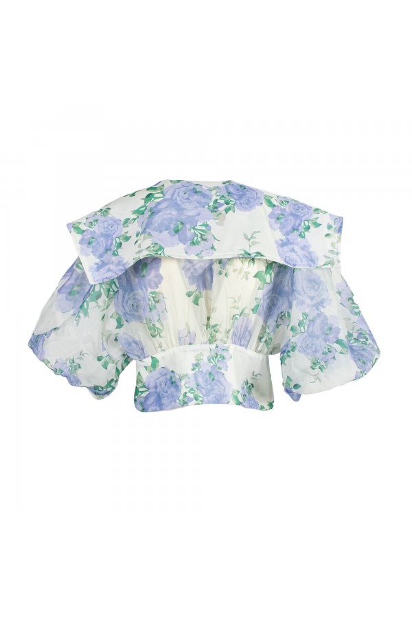 U R Ink MARTINEZ 234S4V9 CAMICIE e BLUSE BIANCO-CELESTE Sconto