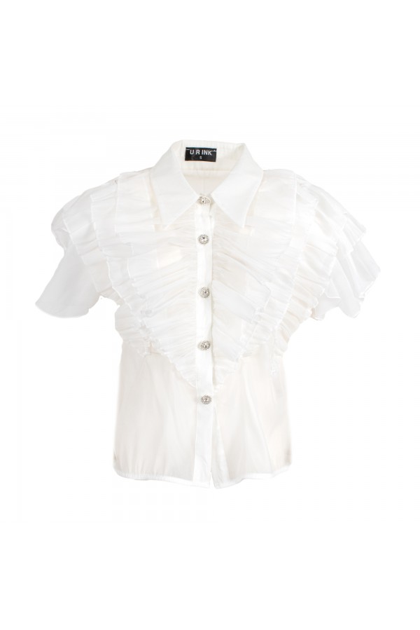 U R Ink MANICORÉ 254S4D7 CAMICIE e BLUSE BIANCO Offerta
