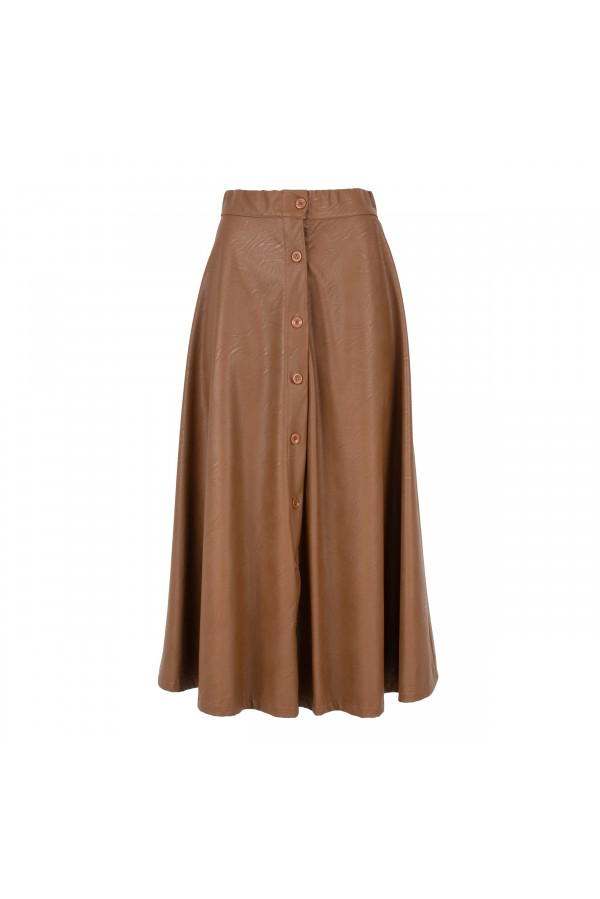U R Ink DARIA024W1H4 GONNE CARAMEL Qualità Garantita