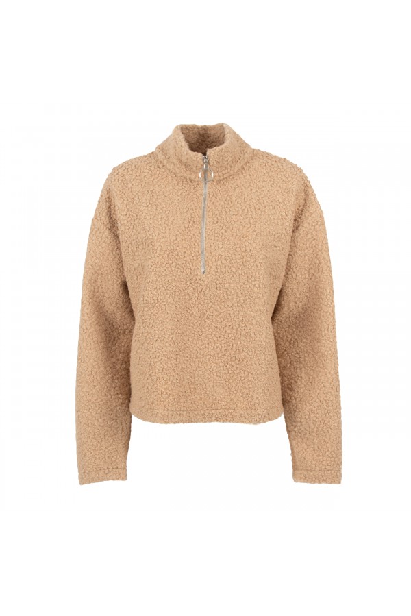 U R Ink DAMIANA224W1B0 FELPE BEIGE Consegna Veloce