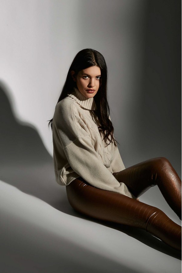 U R Ink CROCO514W1E4 PANTALONI TOBACCO Shopping Online