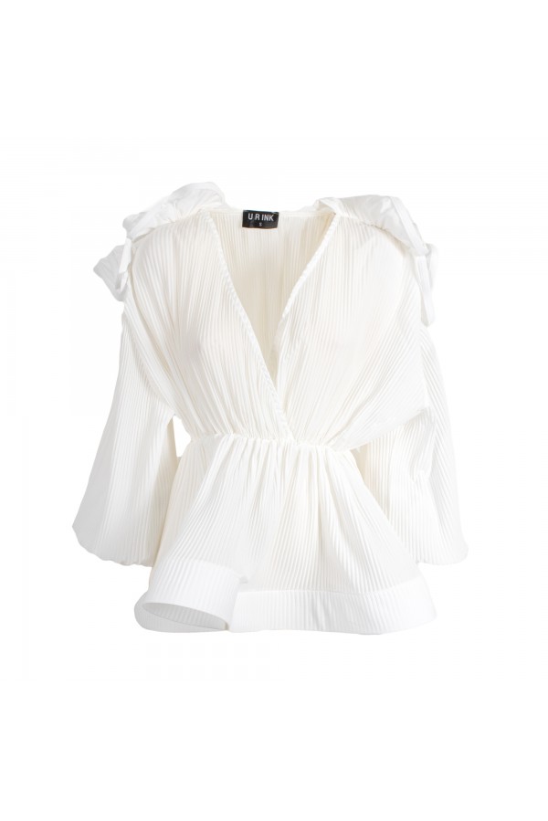 U R Ink VALLENAR 234S4D7 CAMICIE e BLUSE BIANCO Sconto
