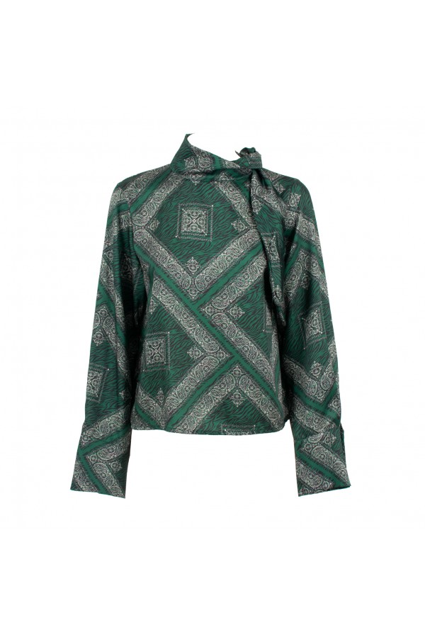 U R Ink BICE194W1A8 CAMICIE e BLUSE GREEN Prezzo Ridotto