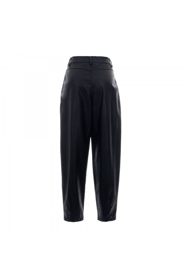 U R Ink ASTREE244W2D6 PANTALONI NERO Sottocosto