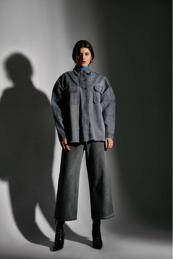 U R Ink ASIA104W1B2 JEANS GREY Convenienza