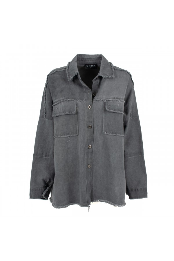 U R Ink ASIA044W1B2 CAMICIE e BLUSE GREY Novità