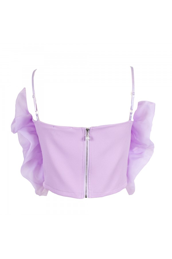 U R Ink RIO CLARO 124S4B9 TOP e BODY LILLA Economico