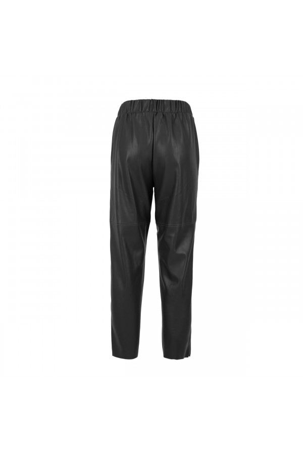 U R Ink ASTRID054W1A4 PANTALONI BLACK Nuova