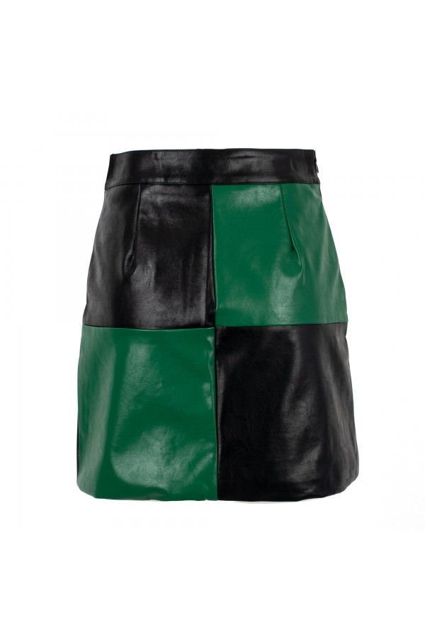 U R Ink TRENTON 014W35B GONNE NERO-VERDE Offerta temporanea