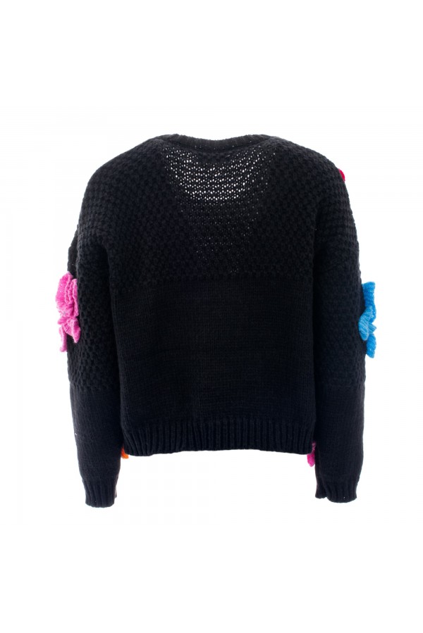 U R Ink IBIZA134W2D6 MAGLIERIA NERO Prezzo basso