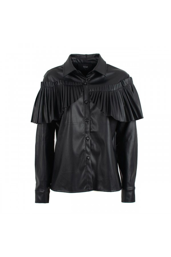 U R Ink HARPE254W2D6 CAMICIE e BLUSE NERO Offerta settimanale