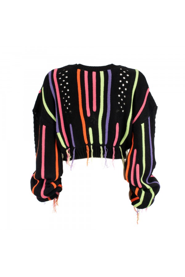 U R Ink SETUBAL 134W3C2 MAGLIERIA MULTICOLORE Ultimi due giorni