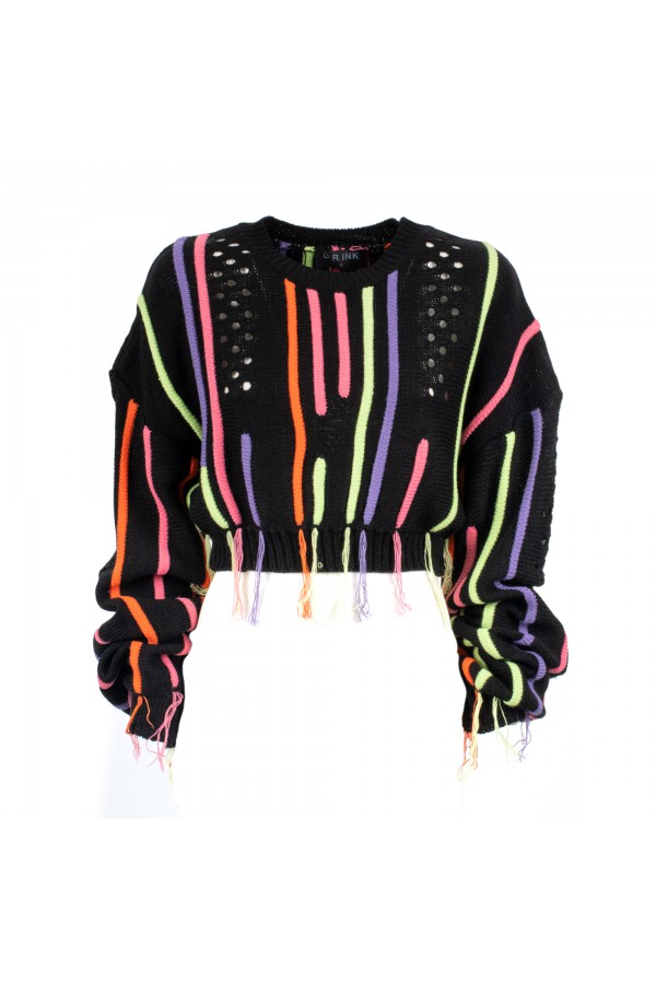 U R Ink SETUBAL 134W3C2 MAGLIERIA MULTICOLORE Ultimi due giorni