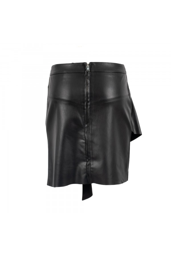 U R Ink SET SKIRT 014W3D6 GONNE NERO Ultimo giorno
