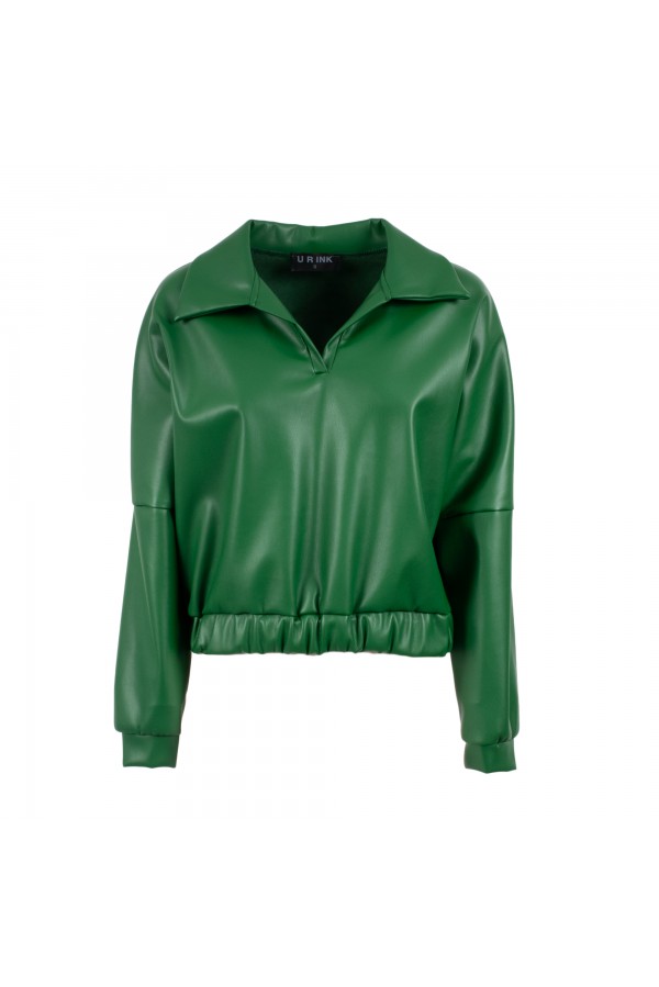 U R Ink SEGOVIA 234W3F2 CAMICIE e BLUSE VERDE Promozione temporanea
