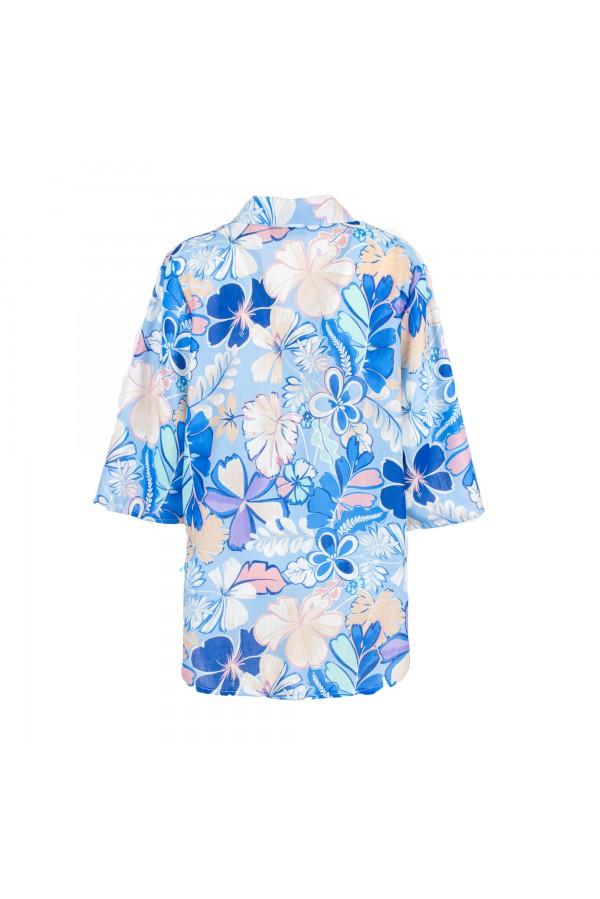 U R Ink AVEIRO 254S412 CAMICIE e BLUSE FIORE PASTELLO Economico