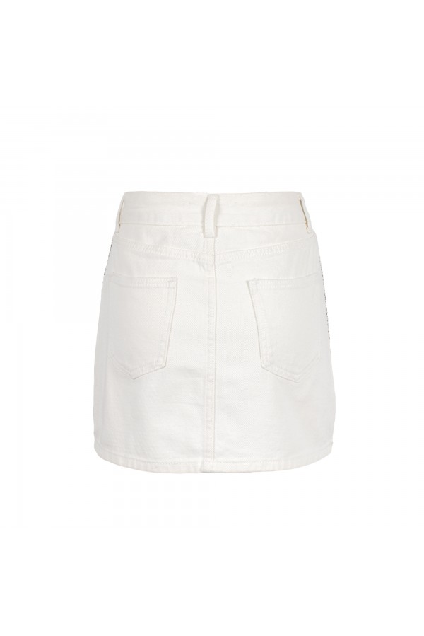 U R Ink CHEPEN 014S4N8 GONNE DENIM BIANCO Online