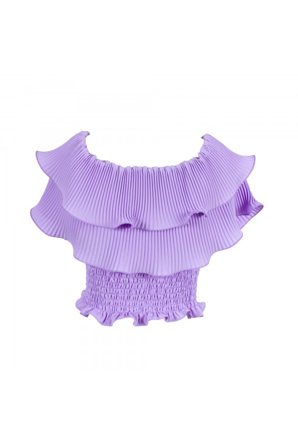U R Ink CALLAO 124S4B9 TOP e BODY LILLA In Vendita