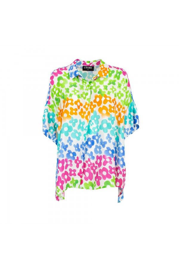 U R Ink CALAMA 254S4C2 CAMICIE e BLUSE MULTICOLORE Vendita Calda
