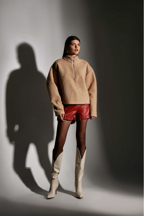 U R Ink ERICA094W1S4 SHORTS CORAL Vendite Flash
