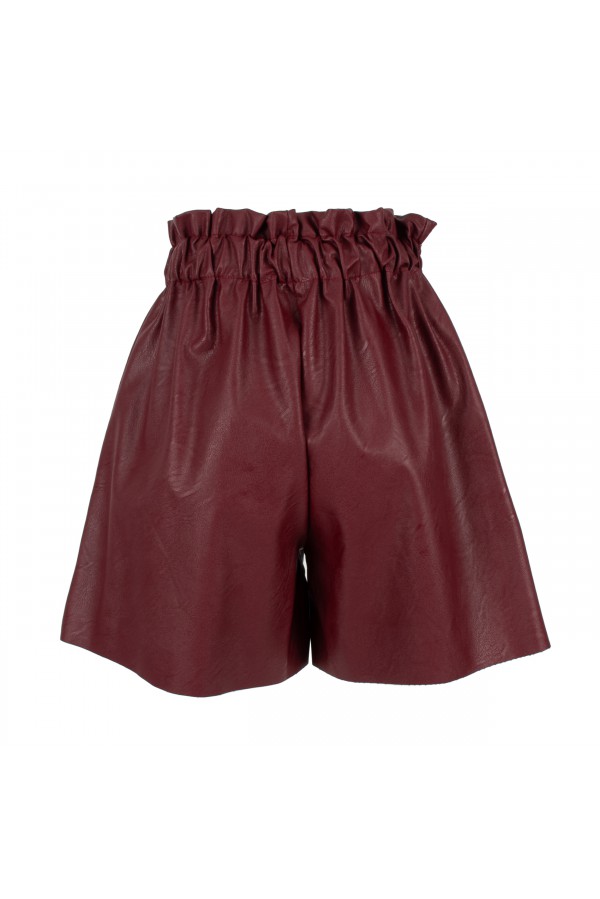 U R Ink FRANCA094W1A7 SHORTS BORDEAUX Offerta San Valentino