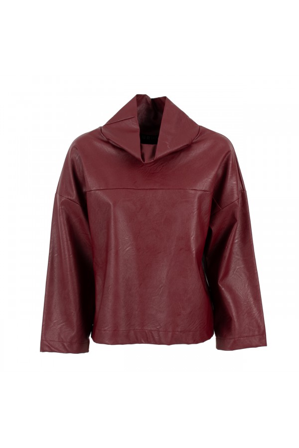 U R Ink FLORIANA194W1A7 CAMICIE e BLUSE BORDEAUX Offerta migliore