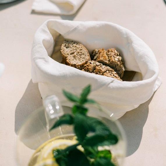 Uashmama Uashmama Linen Bread Bag | Organic Kitchenware – Uashmama UK Convenienza