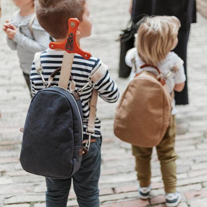 Uashmama Uashmama Midsize Zip-Up Backpack | Recycled Accents – Uashmama UK I Più Venduti