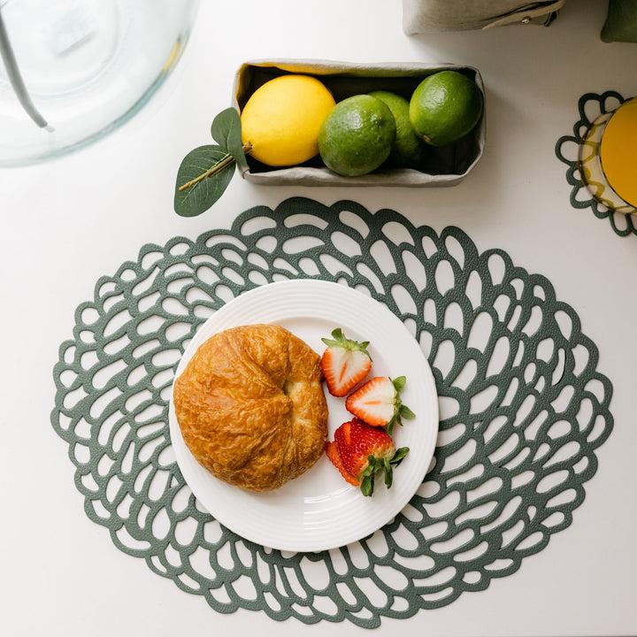 Uashmama OVAL PIZZO LACE MAT PLACEMAT – Uashmama UK In Saldo