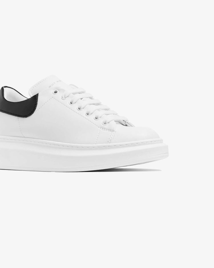 Why not brand Scarpa in pelle con suola alta Prezzo Ridotto