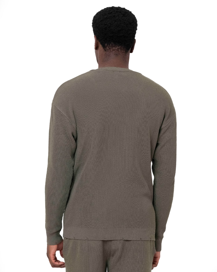 Why not brand Maglia a Maniche Lunghe e Scollo v a Costine Comprane uno, ottenene uno gratis