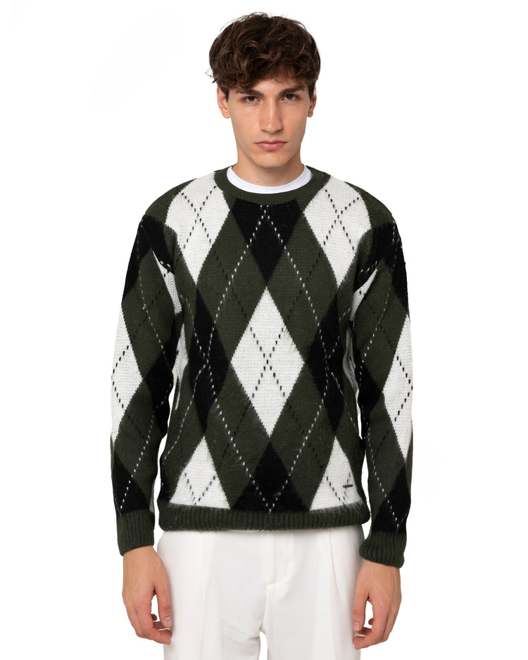 Why not brand Maglione girocollo con rombi Vendita