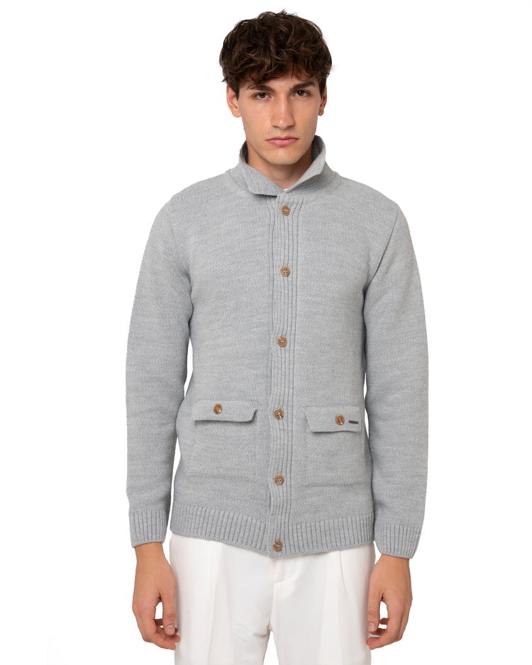 Why not brand Maglione con collo e bottoni Pezzi Unici