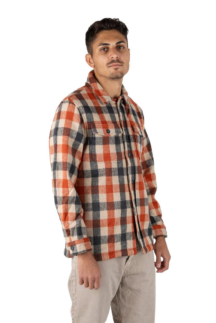 Why not brand Giacca Camicia a quadri Arancione Convenienza