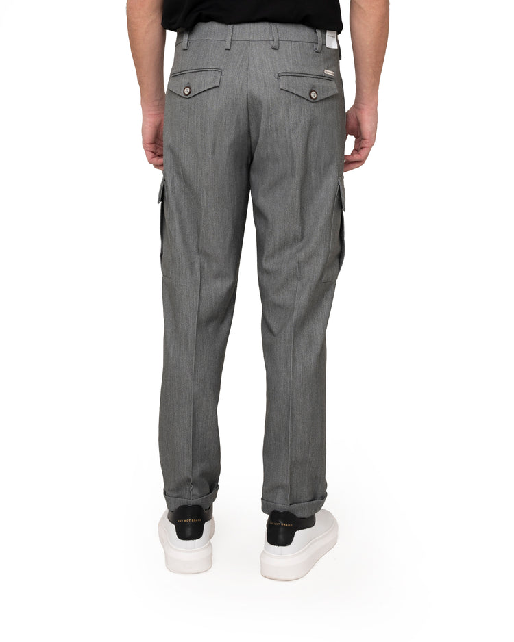 Why not brand Pantalone con abbotonatura laterale e pinces Presa