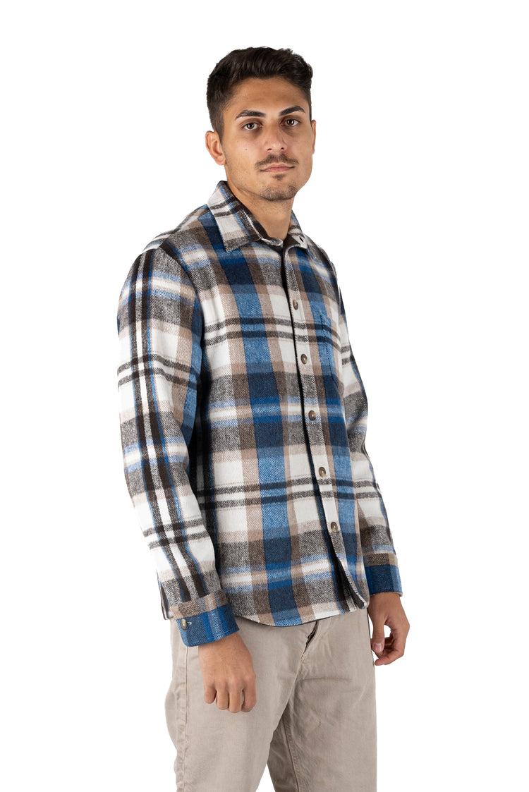 Why not brand Giacca Camicia a quadri Blu 2025